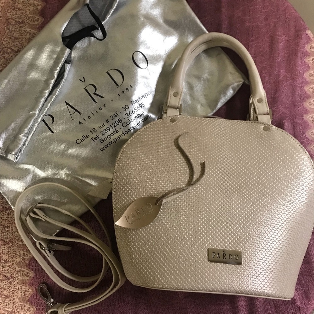 Pardo Atelier Top Handle Genuine Leather Purse